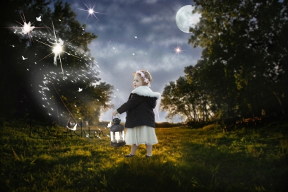 Composite Image with Fairies